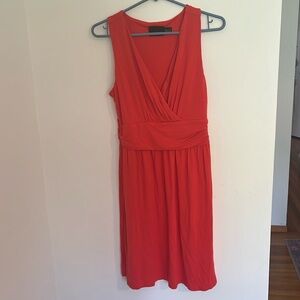 Cynthia Rowley dress, beautiful shade of coral